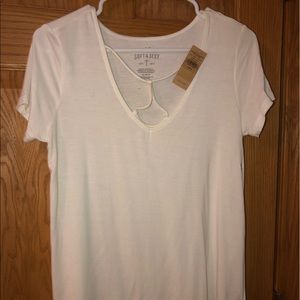 American Eagle white “soft and sexy” t-shirt